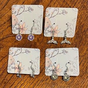 Paparazzi 4-Pack Earring Bundle